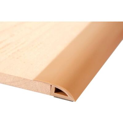 XISRENS Soglia Adesiva Per Porta 2m, Striscia Di Soglia Per Pavimento In Pvc, Profilo Di Transizione, Adatta Per Una Pendenza Della Soglia Da 7 A 10 Mm (marrone) XISRENS Soglia Adesiva Per Porta 2m, Striscia Di Soglia Per Pavimento In Pvc, Profilo Di Transizione, Adatta Per Una Pendenza Della Soglia Da 7 A 10 Mm (marrone)