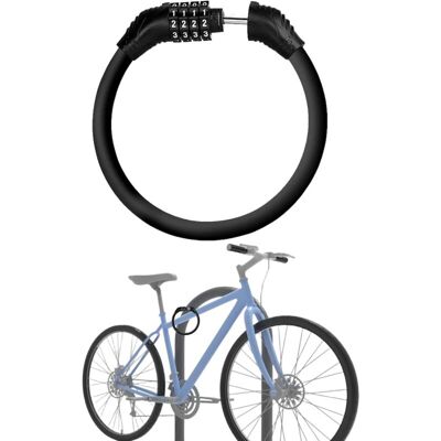 DPZO Lucchetto A Catena Per Bicicletta, Lucchetto A Catena Per Bicicletta, Lucchetto A Catena Per Bicicletta Con Combinazione, Lucchetto A Catena Per Bicicletta Con Password A 4 Cifre Per Biciclette E Moto DPZO Lucchetto A Catena Per Bicicletta, Lucchetto A Catena Per Bicicletta, Lucchetto A Catena Per Bicicletta Con Combinazione, Lucchetto A Catena Per Bicicletta Con Password A 4 Cifre Per Biciclette E Moto