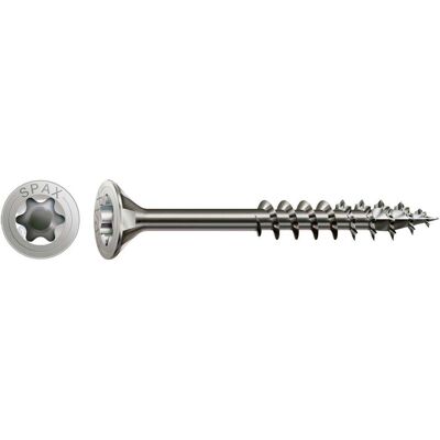 SPAX - Vite Universale Acciaio Inossidabile A2 ,4,5 X 45 Mm,200 Stk. - Scatola Di Cartone Xl SPAX - Vite Universale Acciaio Inossidabile A2 ,4,5 X 45 Mm,200 Stk. - Scatola Di Cartone Xl