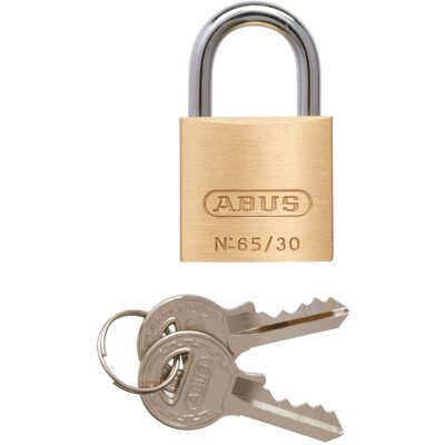 ABUS Lucchetto in ottone Modello 6505 - Uguale - 50mm ABUS Lucchetto in ottone Modello 6505 - Uguale - 50mm