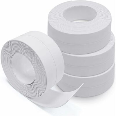 OEM Prodotto Sigillante Per Pareti E Facciate, Guarnizione Adesiva Per La Parte Inferiore Delle Porte, 4 Rotoli Di Striscia Sigillante, Pvc Autoadesivo, Per Wc, Vasche Da Bagno, Angoli Delle Pareti, Piast OEM Prodotto Sigillante Per Pareti E Facciate, Guarnizione Adesiva Per La Parte Inferiore Delle Porte, 4 Rotoli Di Striscia Sigillante, Pvc Autoadesivo, Per Wc, Vasche Da Bagno, Angoli Delle Pareti, Piast