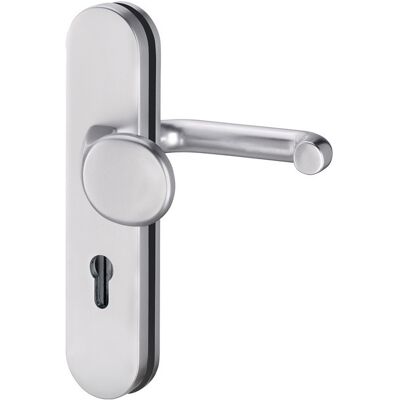 Set di serrature in alluminio EDI - Cilindro profilato, 65-75mm - Ferramenta per porta esterna Set di serrature in alluminio EDI - Cilindro profilato, 65-75mm - Ferramenta per porta esterna