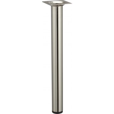 HETTICH Gamba tavolino - 30cm Acciaio Grigio Moderno HETTICH Gamba tavolino - 30cm Acciaio Grigio Moderno