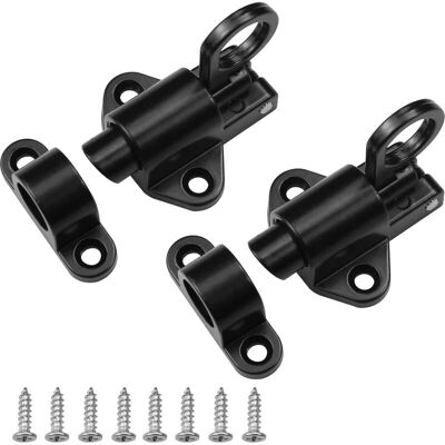 OEM 2 Pezzi Di Catenaccio A Molla Per Cancello Scorrevole, Catenaccio Per Cancello Scorrevole, Serratura Per Porta Da Garage Scorrevole, Con Viti Per Tutti I Tipi Di Serratura Per Porte Interne (nero) OEM 2 Pezzi Di Catenaccio A Molla Per Cancello Scorrevole, Catenaccio Per Cancello Scorrevole, Serratura Per Porta Da Garage Scorrevole, Con Viti Per Tutti I Tipi Di Serratura Per Porte Interne (nero)