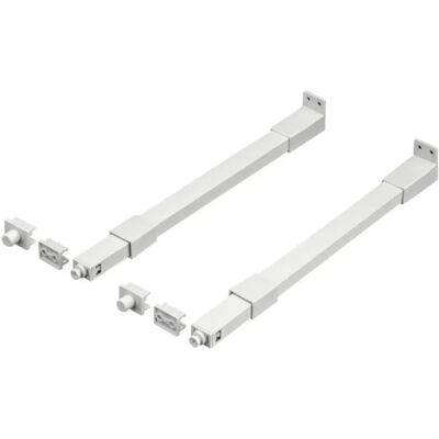Hafele Copppia Ringhiere Per Cassetto Bianche Lunghezza: 500 Mm Hafele Copppia Ringhiere Per Cassetto Bianche Lunghezza: 500 Mm