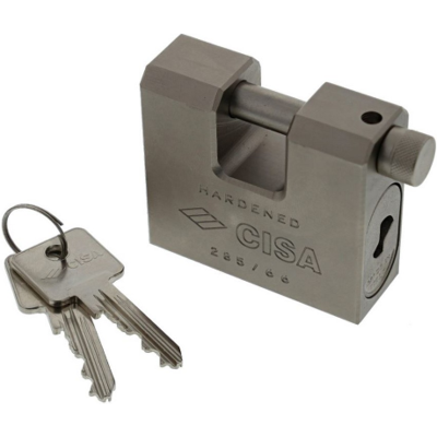 CISA Modello 28550 Lucchetto in acciaio resistente alla corrosione - Lucchetto CISA Modello 28550 Lucchetto in acciaio resistente alla corrosione - Lucchetto
