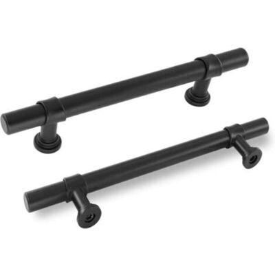 OEM Due Maniglie Nere Opache Per Armadi, Cucine E Cassetti. Interasse Fori: 160 Mm. Realizzate In Lega Di Alluminio E Zinco. Viti Incluse. OEM Due Maniglie Nere Opache Per Armadi, Cucine E Cassetti. Interasse Fori: 160 Mm. Realizzate In Lega Di Alluminio E Zinco. Viti Incluse.