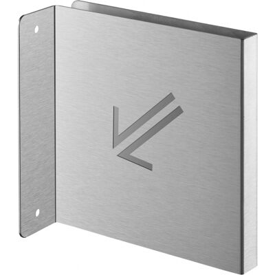THIRARD Targa Segnaletica <>, Acciaio Inox Spazzolato, 120 X 120 Mm, Con Bordo Ripiegato – THIRARD Targa Segnaletica <>, Acciaio Inox Spazzolato, 120 X 120 Mm, Con Bordo Ripiegato –