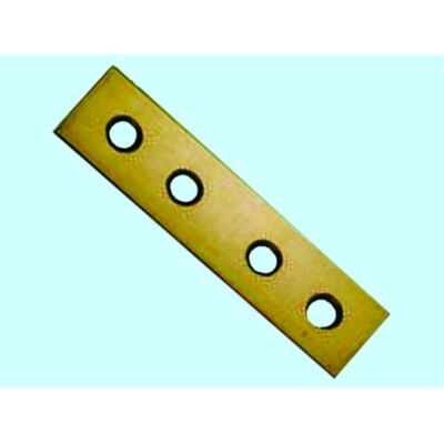 BRIXO Piastre Lastrine Dritte A 4 Fori - Mm. 80 - Conf. 100 Pz BRIXO Piastre Lastrine Dritte A 4 Fori - Mm. 80 - Conf. 100 Pz