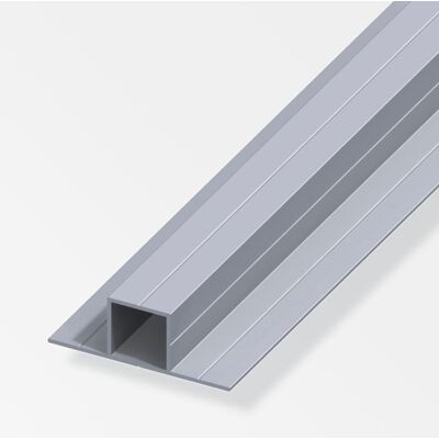 ALFER Tubo Quadrato Aluminium Con 2 Lati Da 180 Gradi 20x20x1mm 1m - 26090 ALFER Tubo Quadrato Aluminium Con 2 Lati Da 180 Gradi 20x20x1mm 1m - 26090