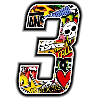 Sticker Bomb - Sticker Number 3 - Sticker Sticker Bomb - Sticker Number 3 - Sticker