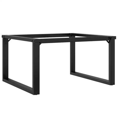 HELLOSHOP26 Gambe Per Tavolino Da Caffè A Forma Di O 70 X 60 X 43 Cm Design Industriale Robusto Facili Da Montare Acciaio Nero 020047216 HELLOSHOP26 Gambe Per Tavolino Da Caffè A Forma Di O 70 X 60 X 43 Cm Design Industriale Robusto Facili Da Montare Acciaio Nero 020047216