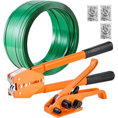 VEVOR Set Di Reggiatura Per Cinghie Plastiche, Kit Di Reggiatura VEVOR Set Di Reggiatura Per Cinghie Plastiche, Kit Di Reggiatura