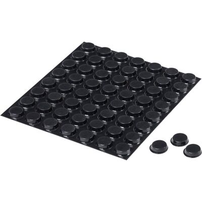 3M Sj 5012 Mpbb Piedino Di Fissaggio Autoadesivo, Rotondo Nero (ø X A) 12.7 Mm X 3.5 Mm 56 Pz. 3M Sj 5012 Mpbb Piedino Di Fissaggio Autoadesivo, Rotondo Nero (ø X A) 12.7 Mm X 3.5 Mm 56 Pz.