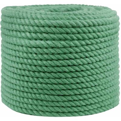 VIDAXL Corda Di Juta 10 Mm Verde 100% Juta Tossa VIDAXL Corda Di Juta 10 Mm Verde 100% Juta Tossa