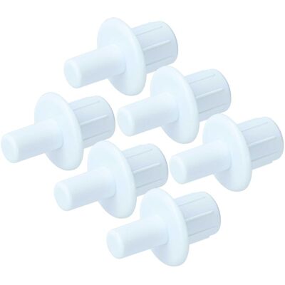 VHBW 6x Perno Compatibile Con Neff Gi7313e30g/01, Gi7313c30y/01 Sportello Vano Congelatore, Frigorifero - Supporto Sportello VHBW 6x Perno Compatibile Con Neff Gi7313e30g/01, Gi7313c30y/01 Sportello Vano Congelatore, Frigorifero - Supporto Sportello