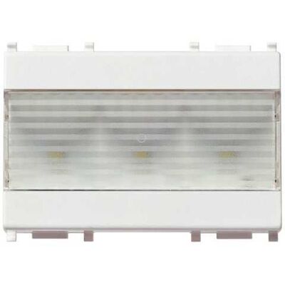 VIMAR 14384 Lampada Emergenza Led 3m 120-230v Bianco Plana VIMAR 14384 Lampada Emergenza Led 3m 120-230v Bianco Plana
