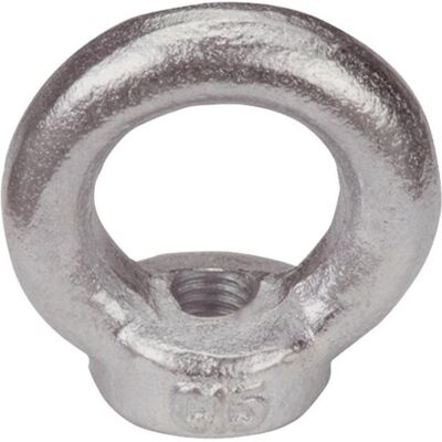 Pösamo Dado in Acciaio Inox M8 - Confezione da 10 - DIN 582 Pösamo Dado in Acciaio Inox M8 - Confezione da 10 - DIN 582