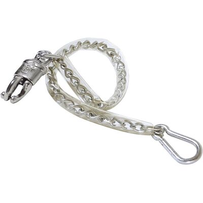 SARTORE Catena Per Van In Metallo Rivestita In Gomma Con Moschettone Universale E Antipanico SARTORE Catena Per Van In Metallo Rivestita In Gomma Con Moschettone Universale E Antipanico