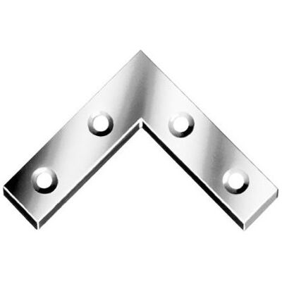 Supporto in Acciaio Zincato 60mm - Connessione Mobili Supporto in Acciaio Zincato 60mm - Connessione Mobili