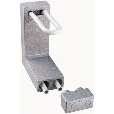 Magni Scatola di collegamento radiatore - 16mm, distanza tubi 215mm - Box di collegamento riscaldamento Magni Scatola di collegamento radiatore - 16mm, distanza tubi 215mm - Box di collegamento riscaldamento