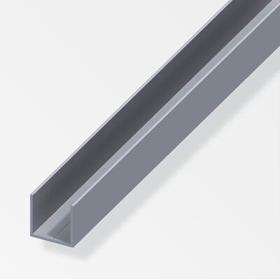 ALFER ALUMINIUM GMBH - Profilo U Alluminio Naturale 11,5x11,5x1,5 mm 1 M ALFER ALUMINIUM GMBH - Profilo U Alluminio Naturale 11,5x11,5x1,5 mm 1 M