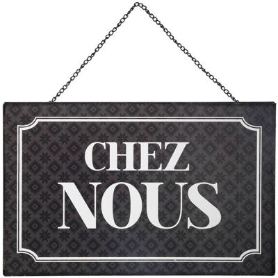 ATMOSPHERA Targa Leodie 28x18cm - Con Noi - Créateur D'Intérieur ATMOSPHERA Targa Leodie 28x18cm - Con Noi - Créateur D'Intérieur