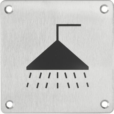 THIRARD Targa Segnaletica Doccia 100 X 100 Mm, Fissaggio A Vite – THIRARD Targa Segnaletica Doccia 100 X 100 Mm, Fissaggio A Vite –