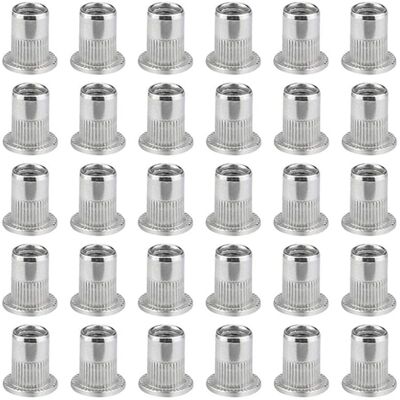 OEM 100 Pezzi Dado Per Rivetti A Testa Piatta M6, Dadi Per Rivetti In Acciaio Inossidabile, Inserto Filettato A Testa Piatta, Dado Per Rivetti M6, Dado Per Rivetti M6 OEM 100 Pezzi Dado Per Rivetti A Testa Piatta M6, Dadi Per Rivetti In Acciaio Inossidabile, Inserto Filettato A Testa Piatta, Dado Per Rivetti M6, Dado Per Rivetti M6