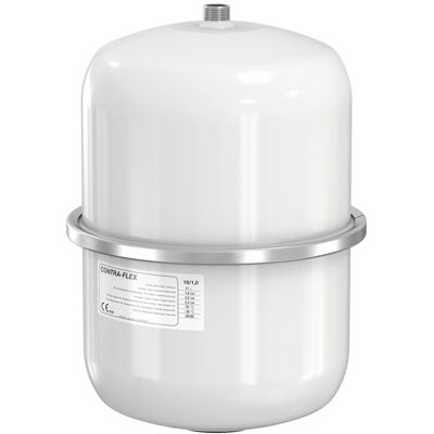 Vaso di espansione Flamco Contra-Flex - 18L, 3 bar, R 3/4, Bianco - Expansion Vessel Vaso di espansione Flamco Contra-Flex - 18L, 3 bar, R 3/4, Bianco - Expansion Vessel