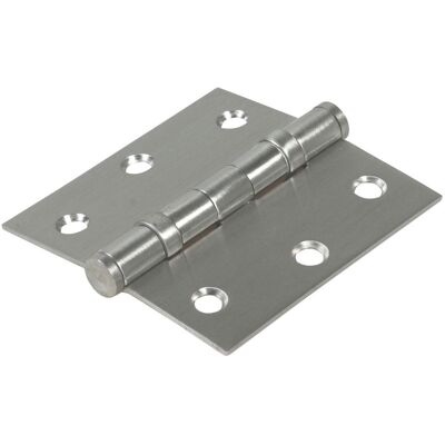 IBFM Cerniera Con Cuscinetti A Sfera E Pomolo Piano In Acciaio Inox Mm 89 X IBFM Cerniera Con Cuscinetti A Sfera E Pomolo Piano In Acciaio Inox Mm 89 X