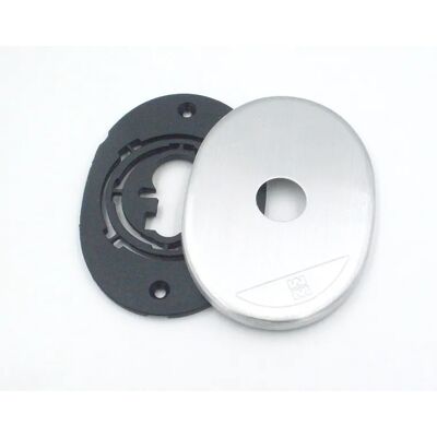 MOTTURA Mostrina Coprivite Interna Per Pomolo Finitura Cromo Satinata MOTTURA Mostrina Coprivite Interna Per Pomolo Finitura Cromo Satinata