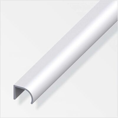 Bricoman Tecnomat Profilo Maniglia in Alluminio - 25x19x2 mm - 1M Argento Bricoman Tecnomat Profilo Maniglia in Alluminio - 25x19x2 mm - 1M Argento