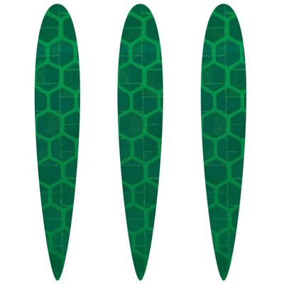 Gröna pilar - Refractive Stickers - Verde - Sticker Gröna pilar - Refractive Stickers - Verde - Sticker
