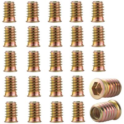 OEM 25 Pezzi M8 X 20 Mm Inserto Filettato Per Legno, Inserti Per Dadi, Dado Esagonale Filettato In Lega Di Zinco, Dadi, Manicotti Per Viti, Dado A Testa Per Mobili In Legno OEM 25 Pezzi M8 X 20 Mm Inserto Filettato Per Legno, Inserti Per Dadi, Dado Esagonale Filettato In Lega Di Zinco, Dadi, Manicotti Per Viti, Dado A Testa Per Mobili In Legno