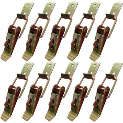 KZQ Serratura A Leva Per Rimorchi E Mobili, Kit Da 10 Pezzi, Chiusura Sicura Per Cassetti, Armadi E Credenze - KZQ Serratura A Leva Per Rimorchi E Mobili, Kit Da 10 Pezzi, Chiusura Sicura Per Cassetti, Armadi E Credenze -