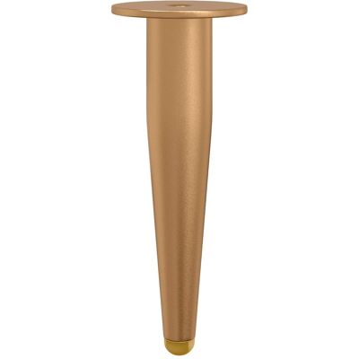 VIDAXL Piedi In Piedi 2 Pz Oro 98 X 40 Mm Ferro VIDAXL Piedi In Piedi 2 Pz Oro 98 X 40 Mm Ferro