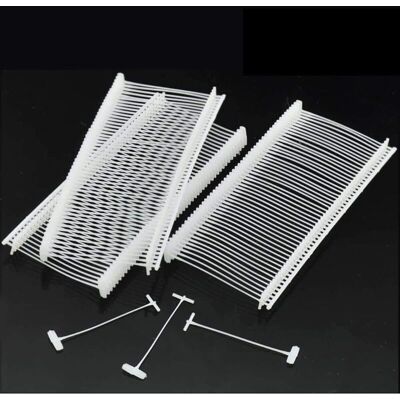 XISRENS 5000 Fili Bianchi Da 50 Mm Di Lunghezza, Fili Per Pallet Per Pistola Per Fili Per Etichette, Cartellini E Targhette XISRENS 5000 Fili Bianchi Da 50 Mm Di Lunghezza, Fili Per Pallet Per Pistola Per Fili Per Etichette, Cartellini E Targhette