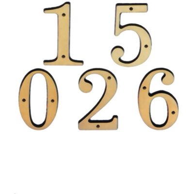 AMIG Numero Ottone Display N.2 AMIG Numero Ottone Display N.2