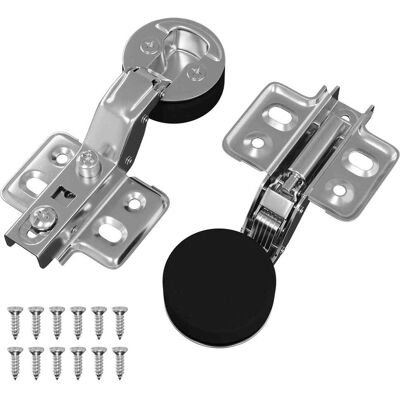 VIDAXL Cerniera 2 Pz Argento 35 Mm Ferro VIDAXL Cerniera 2 Pz Argento 35 Mm Ferro