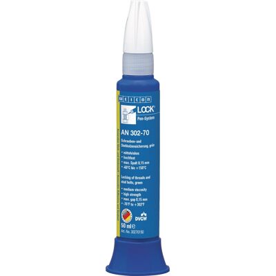 Weicon Weiconlock AN 302-70 Colla di Blocco Filetti - Alta Resistenza 50ml Weicon Weiconlock AN 302-70 Colla di Blocco Filetti - Alta Resistenza 50ml