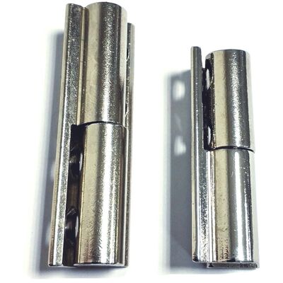 CONFALONIERI Cerniera Cp 294 Mm.40 Nichel Lucido CONFALONIERI Cerniera Cp 294 Mm.40 Nichel Lucido
