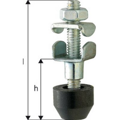 AMF - Vite Di Tensione, Braccio Di Supporto Aperto, Dimensione : 3, Vite Din 933 M8 X 45 Mm AMF - Vite Di Tensione, Braccio Di Supporto Aperto, Dimensione : 3, Vite Din 933 M8 X 45 Mm