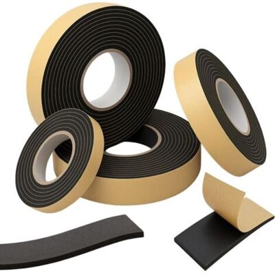 FOCTRO 10 M Di Strisce Autoadesive Epdm, 10 Mm × 1 Mm, Strisce Per Finestre E Porte, Guarnizione In Gomma Per Finestre E Porte Per Protezione. FOCTRO 10 M Di Strisce Autoadesive Epdm, 10 Mm × 1 Mm, Strisce Per Finestre E Porte, Guarnizione In Gomma Per Finestre E Porte Per Protezione.