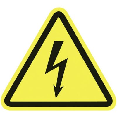 HellermannTyton WS1-A-150-YE-150-YE Segnale di avvertimento - Tensione elettrica HellermannTyton WS1-A-150-YE-150-YE Segnale di avvertimento - Tensione elettrica