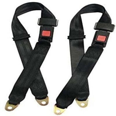 OEM Set Di 2 Cinture Di Sicurezza Regolabili Per Sedia A Rotelle - Per Go-kart E Golf Cart OEM Set Di 2 Cinture Di Sicurezza Regolabili Per Sedia A Rotelle - Per Go-kart E Golf Cart