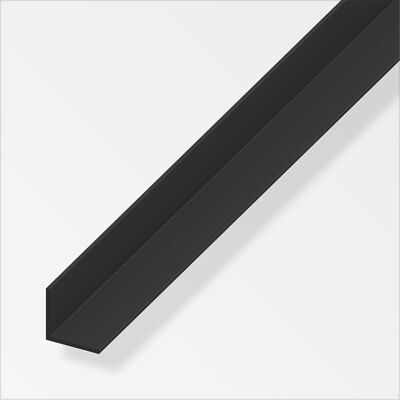 ALFER Angolare 20x20x1 Pvc Nero 1metro ALFER Angolare 20x20x1 Pvc Nero 1metro