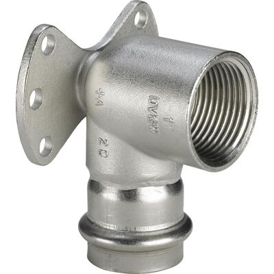 Disco muro Inox Sanpress Viega 22mm - Componente di collegamento Disco muro Inox Sanpress Viega 22mm - Componente di collegamento