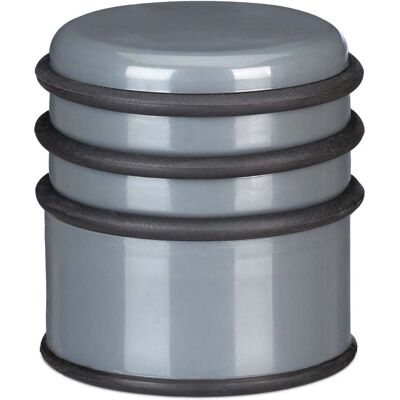 HELLOSHOP26 Fermaporta Pratico Antiscivolo 8 X 7 Cm Protegge Porte E Pareti In Plastica Grigia 130006301 HELLOSHOP26 Fermaporta Pratico Antiscivolo 8 X 7 Cm Protegge Porte E Pareti In Plastica Grigia 130006301