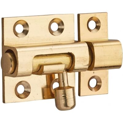 THIRARD - Chiusura a chiavistello - ottone - ø8mm 30x30mm - Latch bolt THIRARD - Chiusura a chiavistello - ottone - ø8mm 30x30mm - Latch bolt